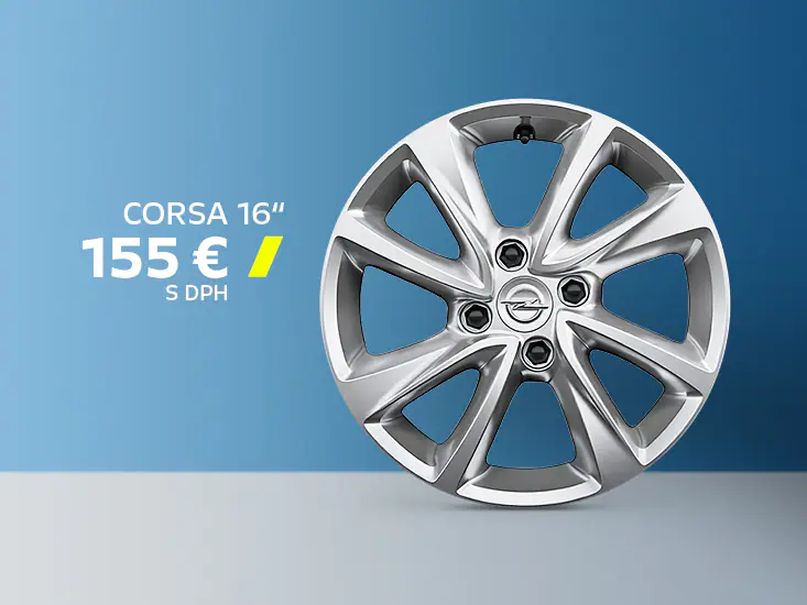 Zliatinové disky - Opel Corsa Zliatinové disky - Opel Corsa