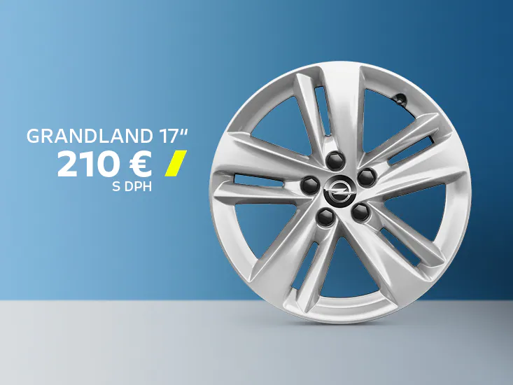 Zliatinové disky - Opel Grandland Zliatinové disky - Opel Grandland
